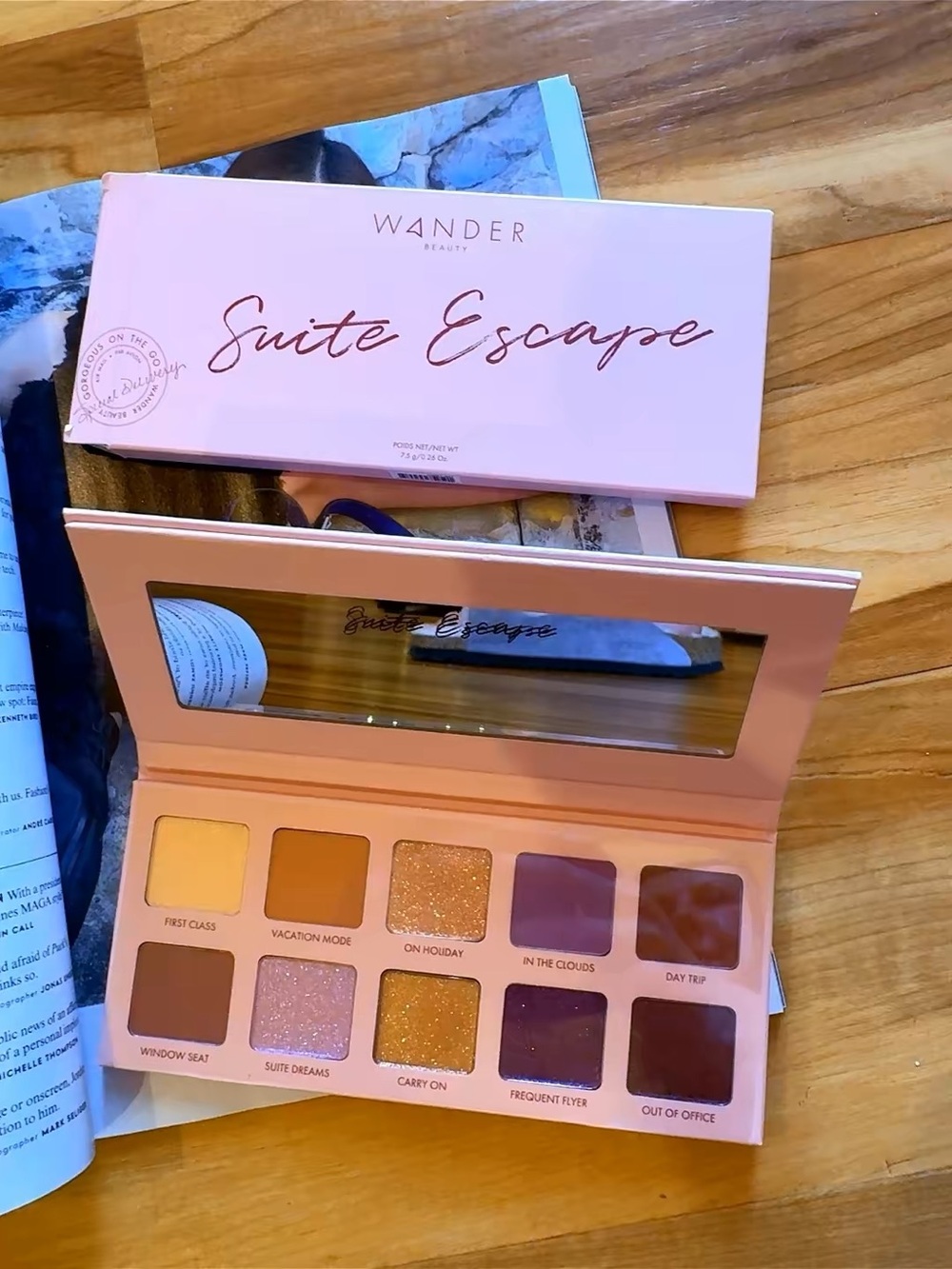 Wander Beauty Suite Escape Eyeshadow Palette Brand New in Box